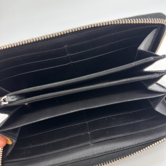 Gucci Guccissima Web Zip Around Wallet - Picture 3 of 3
